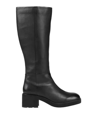 Cafènoir Woman Boot Black Size 7 Leather