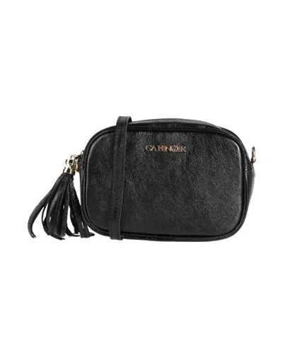 Cafènoir Woman Cross-body Bag Black Size - Leather