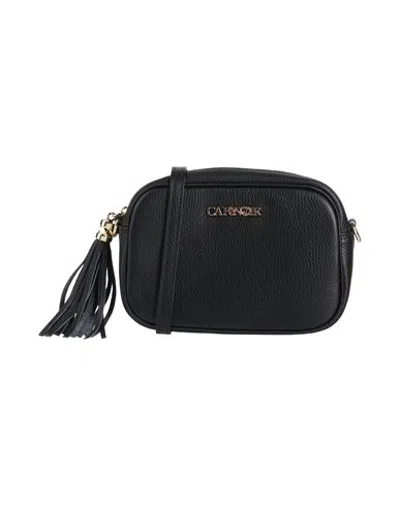 Cafènoir Woman Cross-body Bag Black Size - Leather