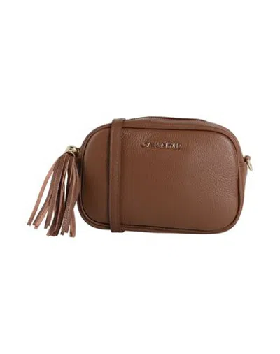 Cafènoir Woman Cross-body Bag Brown Size - Leather