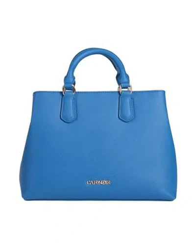 Cafènoir Woman Handbag Blue Size - Textile Fibers
