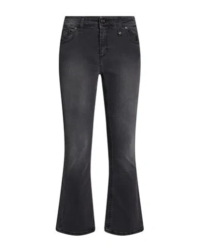 Cafènoir Woman Jeans Black Size 32 Cotton, Elastane