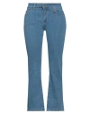 Cafènoir Woman Jeans Blue Size 27 Cotton, Elastane In Blue