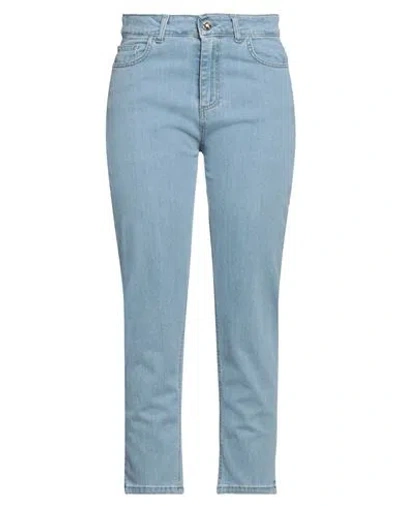 Cafènoir Woman Jeans Blue Size 29 Cotton, Elastane