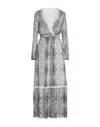 Cafènoir Long Dresses In Grey