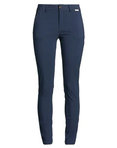 Cafènoir Woman Pants Navy Size 4 Viscose, Nylon, Elastane In Blue