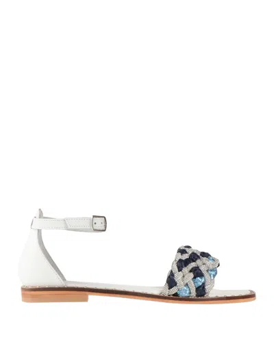 Cafènoir Sandals In Blue