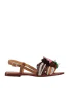 Cafènoir Sandals In Brown