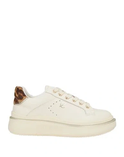 Cafènoir Woman Sneakers Off White Size 7 Leather