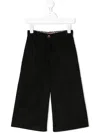 Caffe' D'orzo Corduroy Trousers In Black