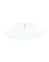 Caffe' D'orzo Caffé D'orzo Newborn Girl Cardigan White Size 3 Recycled Cotton, Cotton In White
