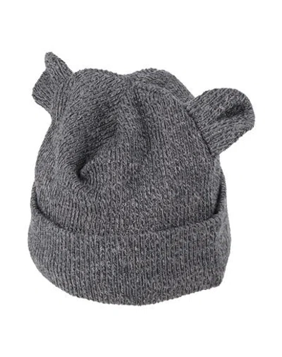 Caffe' D'orzo Babies' Caffé D'orzo Newborn Girl Hat Lead Size 0 Polyester, Viscose, Elastane In Grey