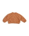 Caffe' D'orzo Caffé D'orzo Toddler Girl Sweater Apricot Size 6 Polyester, Viscose, Elastane In Orange