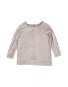 Caffe' D'orzo Caffé D'orzo Toddler Girl T-shirt Taupe Size 6 Modal, Polyester, Elastane, Viscose, Rayon In Grey
