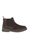 Cafènoir Man Ankle Boots Lead Size 7 Leather In Grey