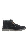 Cafènoir Man Ankle Boots Midnight Blue Size 7 Leather