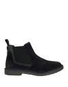 Cafènoir Man Ankle Boots Midnight Blue Size 7 Leather In Blue