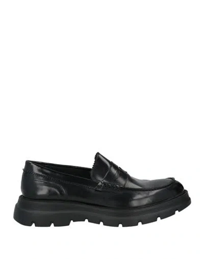 Cafènoir Man Loafers Black Size 9 Leather