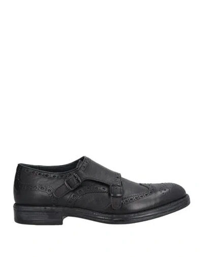 Cafènoir Man Loafers Black Size 9 Leather