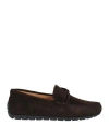 Cafènoir Man Loafers Dark Brown Size 9 Leather In Brown