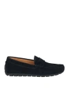 Cafènoir Man Loafers Midnight Blue Size 9 Leather