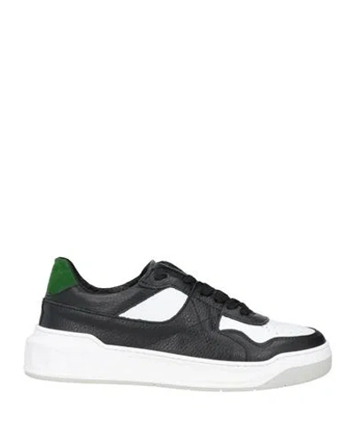 Cafènoir Man Sneakers Black Size 9 Leather