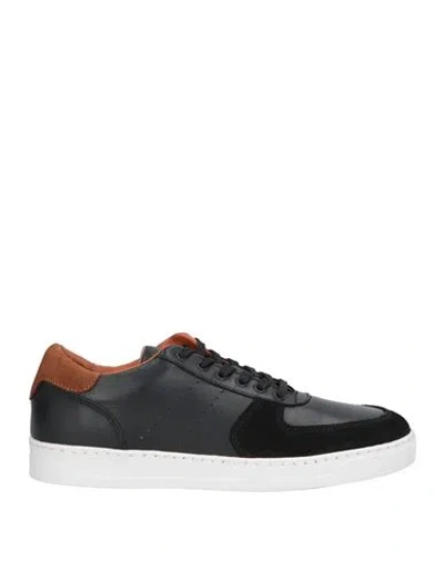 Cafènoir Man Sneakers Black Size 9 Leather