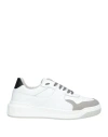 Cafènoir Man Sneakers White Size 9 Leather