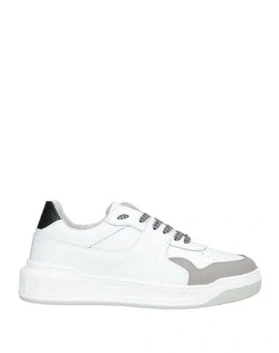 Cafènoir Man Sneakers White Size 9 Leather