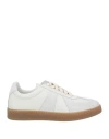 Cafènoir Man Sneakers White Size 9 Leather