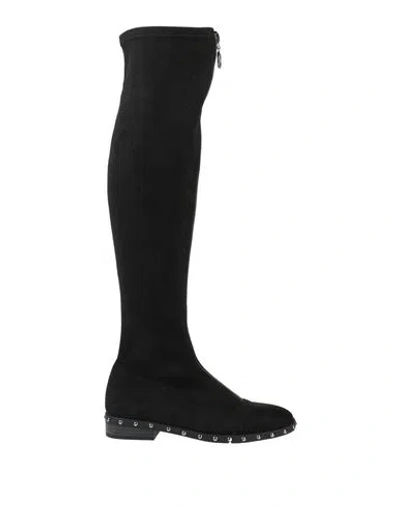 Cafènoir Woman Boot Black Size 7 Leather