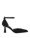 Cafènoir Woman Pumps Black Size 8 Leather