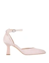Cafènoir Woman Pumps Light Pink Size 8 Leather In Pink