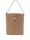 Cafuné Drop Bucket Bag In Brown