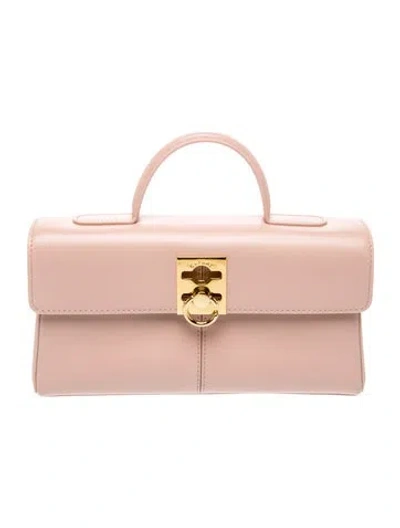 Pre-owned Cafuné Leather Clutch In Pink
