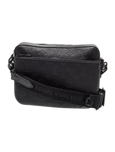 Pre-owned Cafuné Leather Shoulder Bag W/ Tags In Black