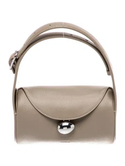Pre-owned Cafuné Leather Shoulder Bag W/ Tags In Neutral