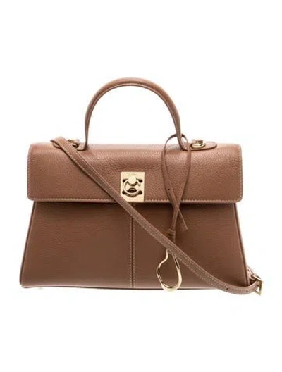 Pre-owned Cafuné Leather W/ Tags In Brown