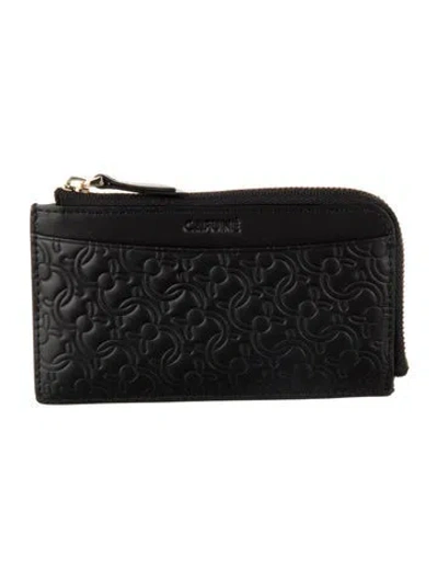 Pre-owned Cafuné Leather Wallet W/ Tags In Black