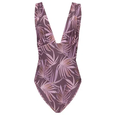 Caha Capo Elle Plunge One Piece Paradise Chocolate