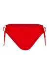 Caha Capo Franki Lace Up Side Bottom Red