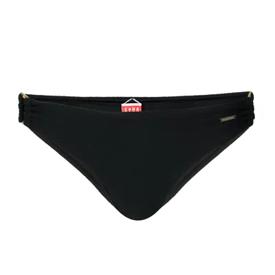 Caha Capo Georgia Shell Trim Bottom Nero