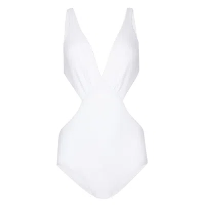 Caha Capo Isabelle Cutaway One Piece White