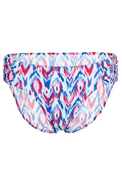Caha Capo Janice Rouched Bikini Bottom Aqua Pop