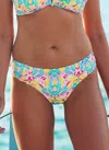 Caha Capo Janice Rouched Bikini Bottom Kaleidoscope