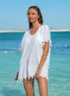 Caha Capo Katherine Kaftan White