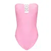 Caha Capo Maya Bandeau One Piece Hollywood Pink