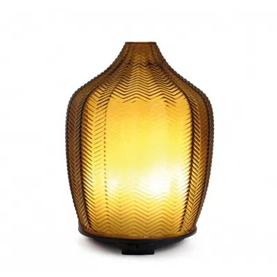 Cahm Neutrals / Gold / Black Fern Aroma Diffuser - Amber In Multi