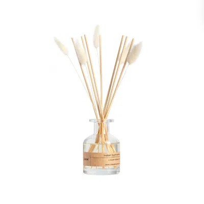 Cahm Neutrals / Pink / Purple Indian Summer - Luxury Diffuser - Clear
