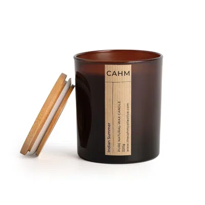 Cahm Neutrals / Pink / Purple Indian Summer Candle - Amber